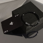 Atlas Men's 6mm Beaded Black Onyx Bracelet