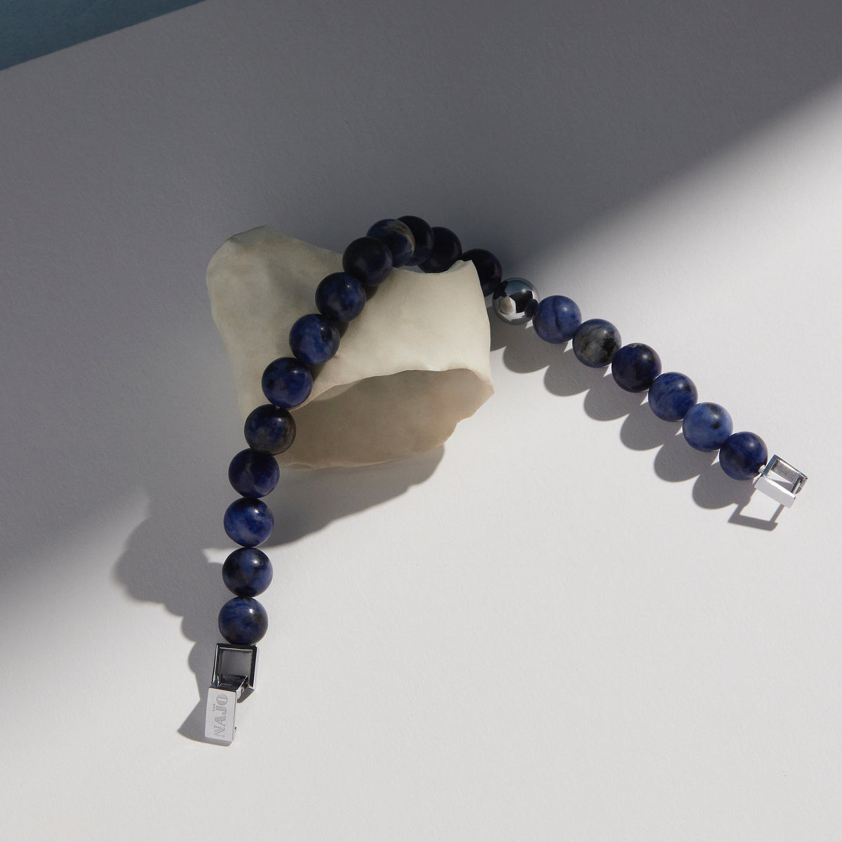 Atlas Men's 6mm Beaded Sodalite Bracelet