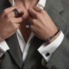 Elemental Men’s Cord Identity Bracelet