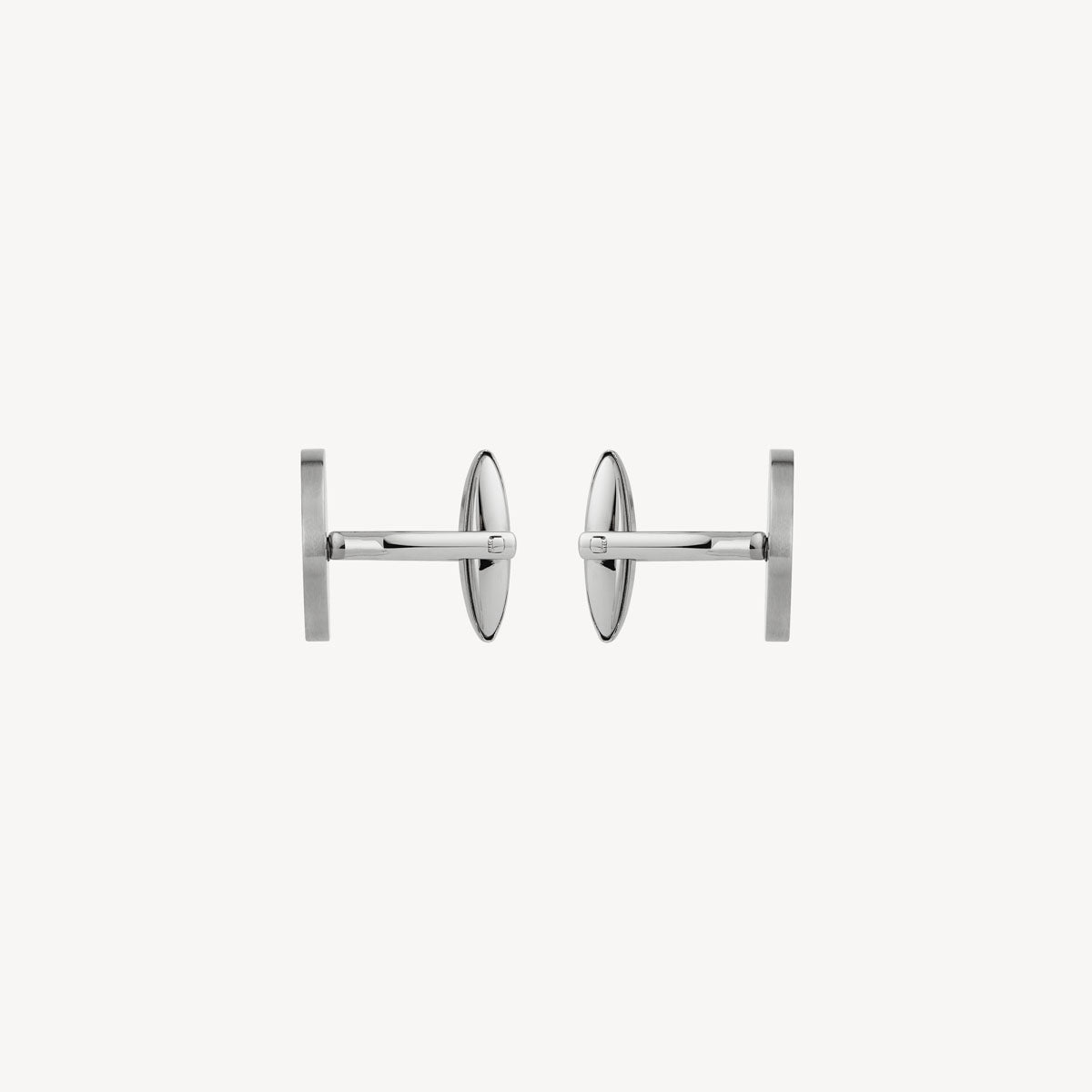 Orion Men's Brushed Stainless Steel Cufflinks