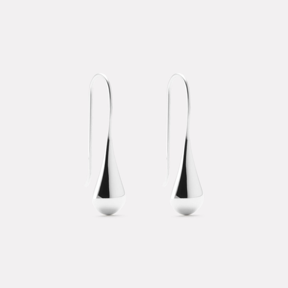 Sterling Silver My Silent Tears Earring