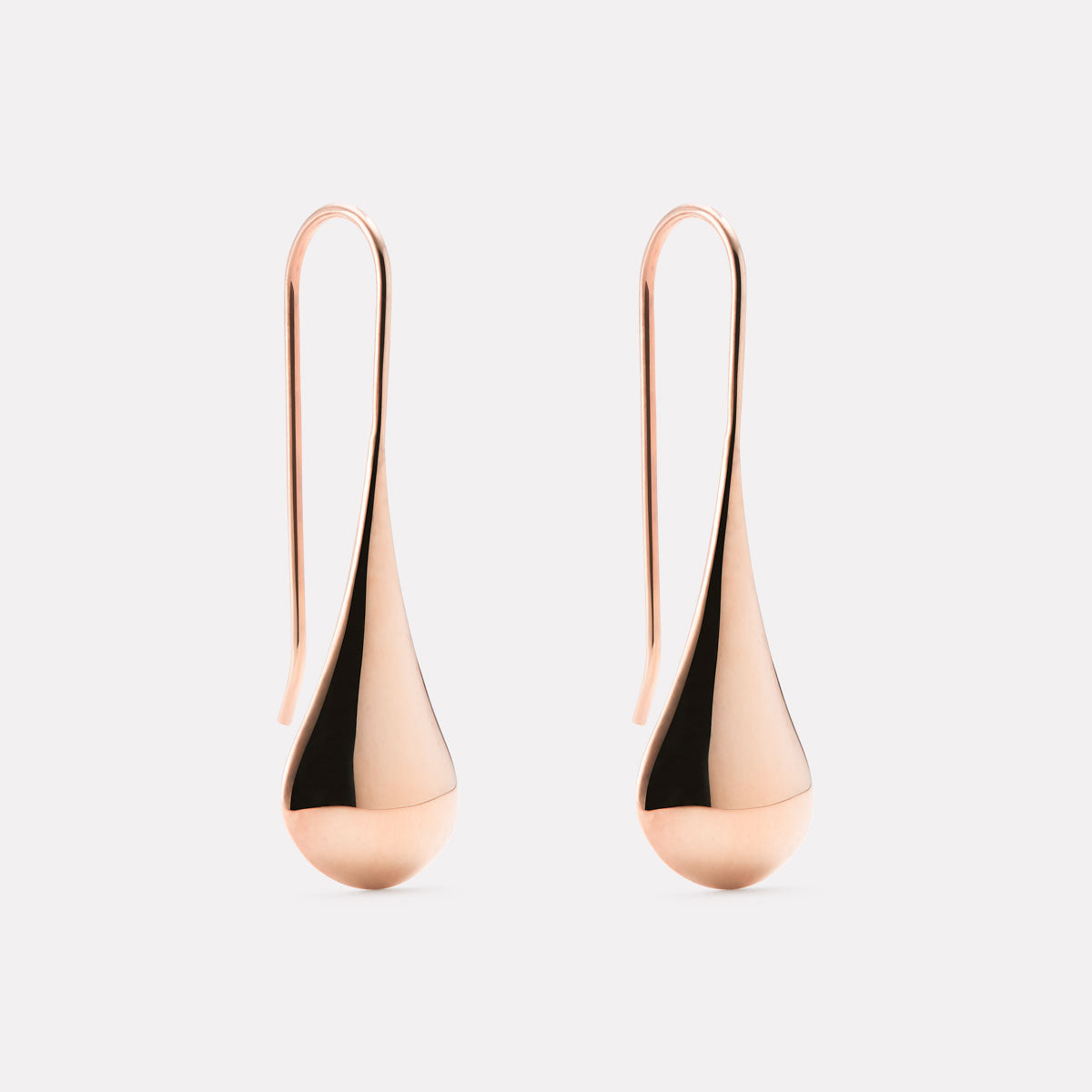 Rose Gold Weeping Woman Earring