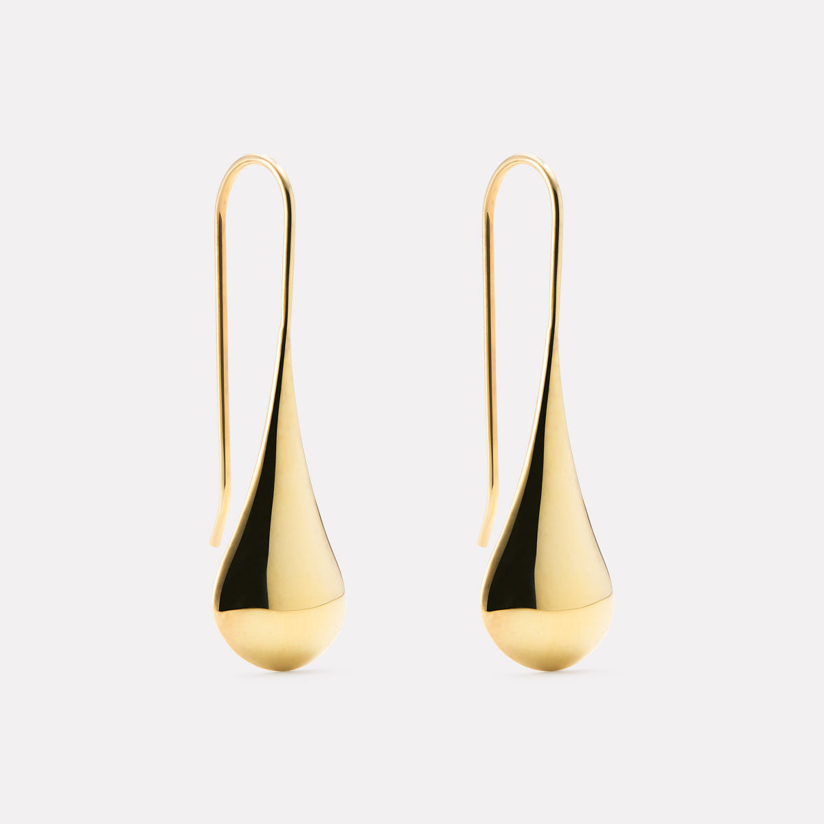 Yellow Gold Weeping Woman Earring