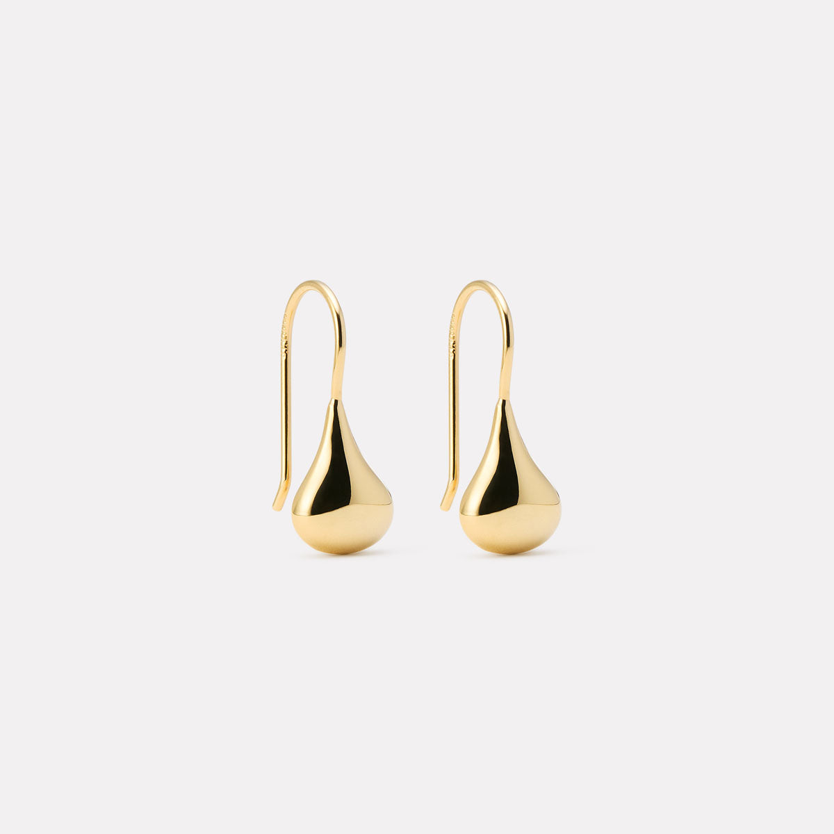 Yellow Gold Baby Tears Earring