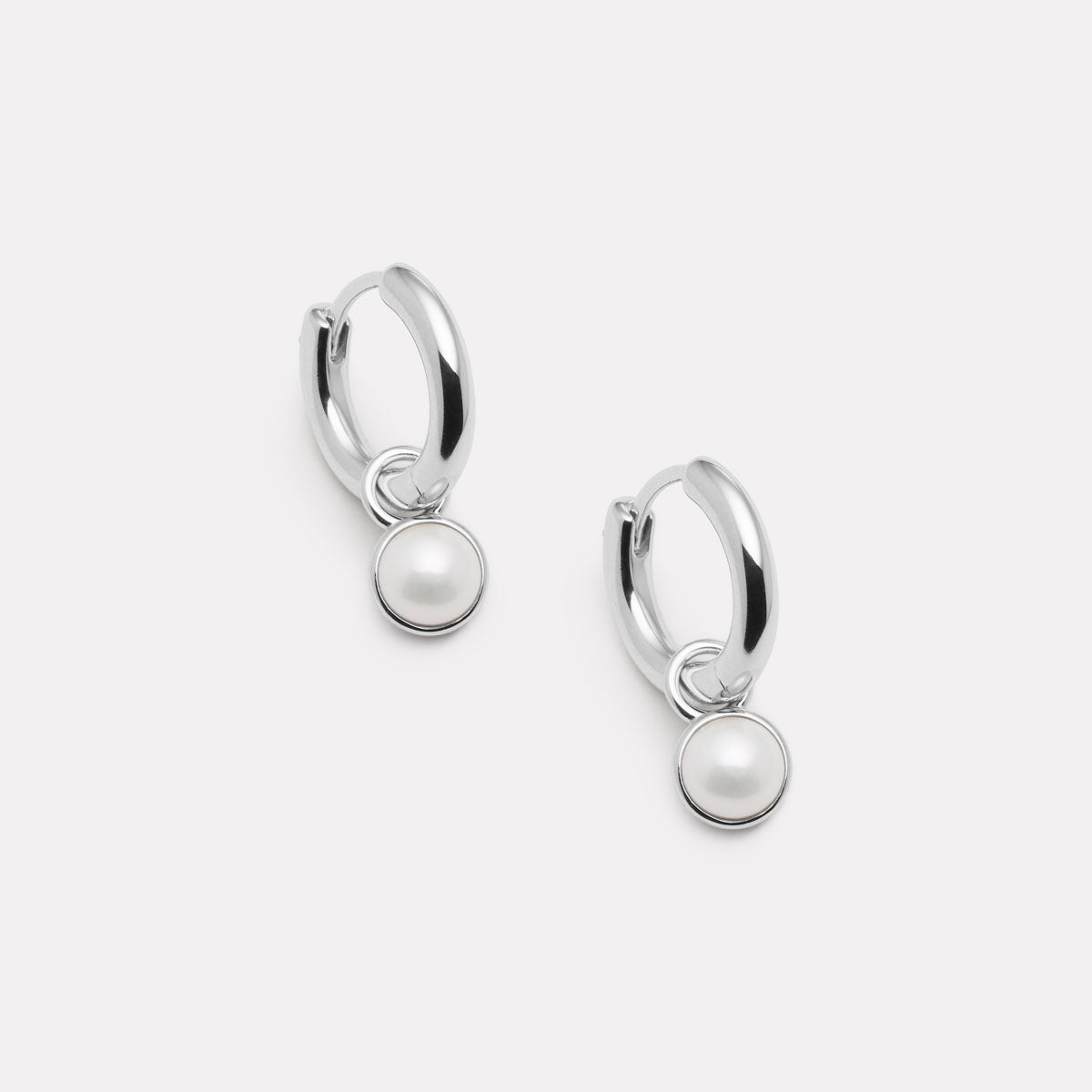 Sterling Silver Heavenly Pearl Earring