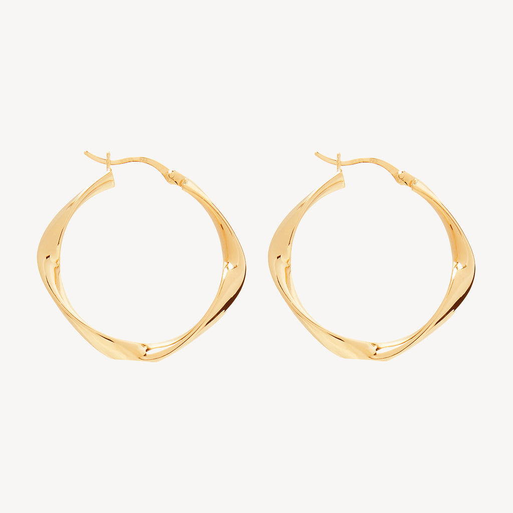 Garden of Eden Hoop Earring