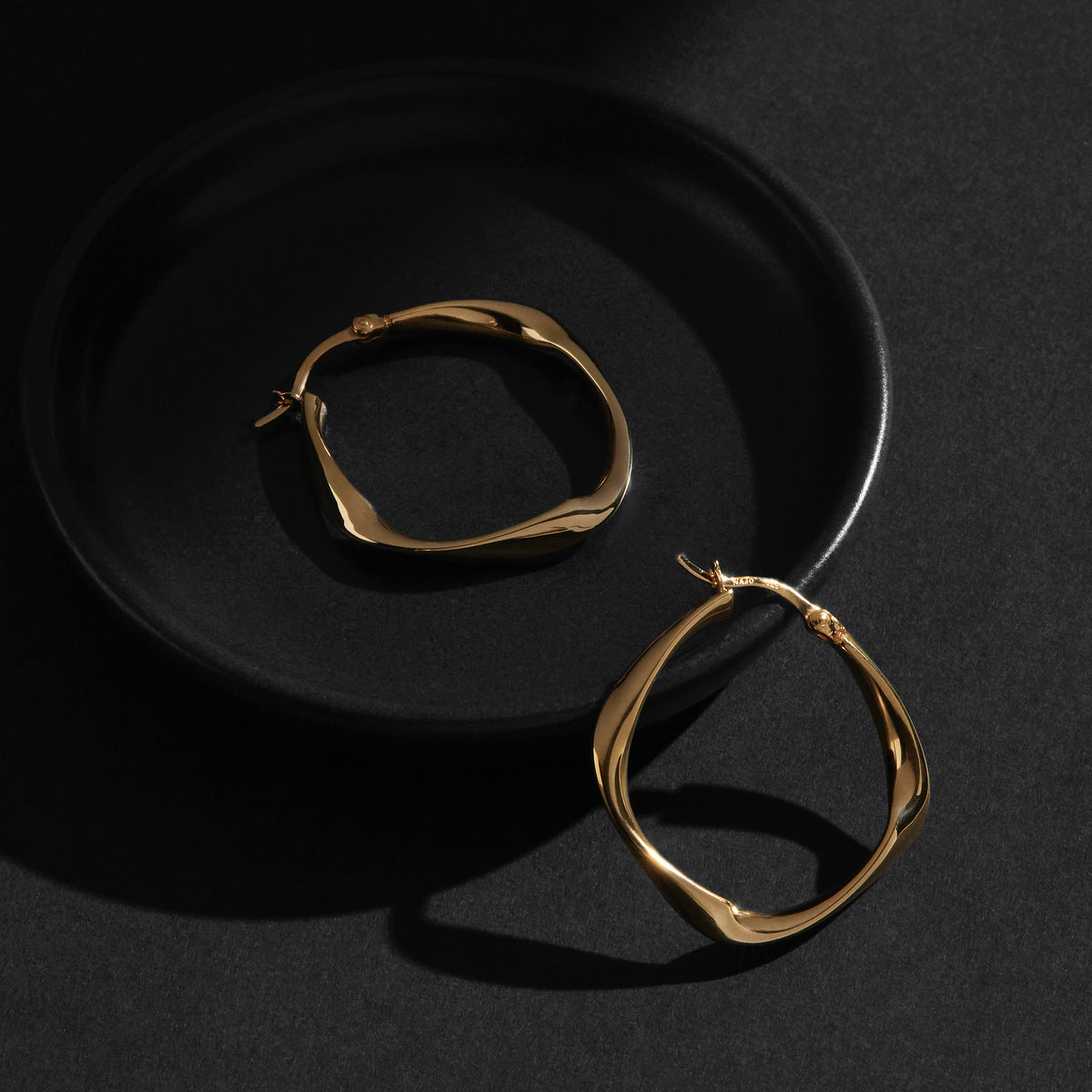 Garden of Eden Hoop Earring