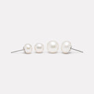 Luminosity Pearl Bridal Stud Earring