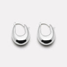 Sterling Silver Cloudland Hoop Earring