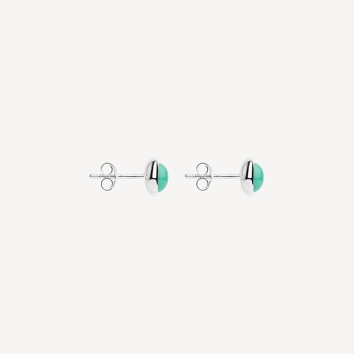 Husk Turquoise Stud Earring