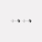 Husk Onyx Stud Earring