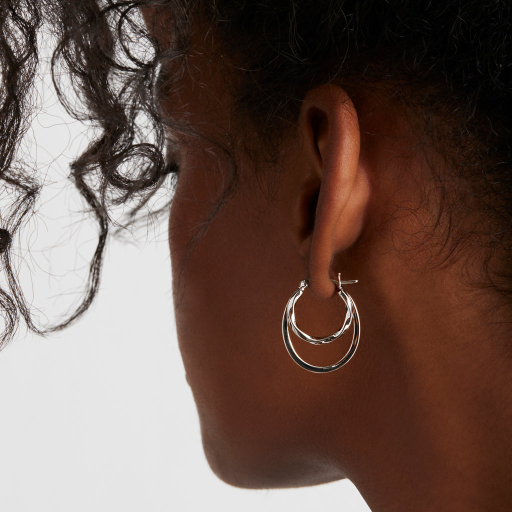 Sea of Change Hoop Earrings