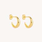 Yellow Gold La Muse Stud Earring