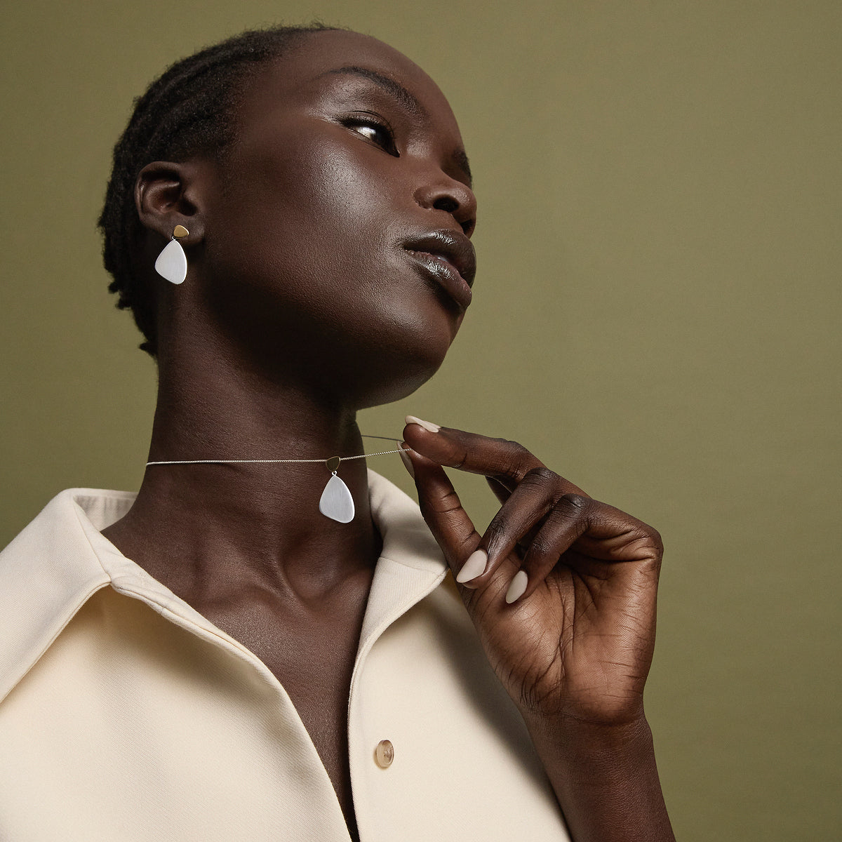 Papillon Two-Tone Pendant