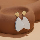 Papillon Two-Tone Stud Earrings