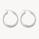 Duet Hoop Earrings