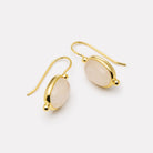 Fleur Rainbow Moonstone Earrings