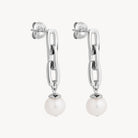 Sterling Silver Clair de Lune Earrings