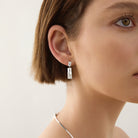Milleluci Rectangular Earrings