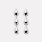 Sterling Silver Liora Triple Drop Stud Earring
