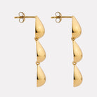 Liora Triple Drop Stud Earring
