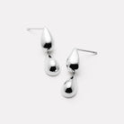 Liora Double Drop Stud Earring