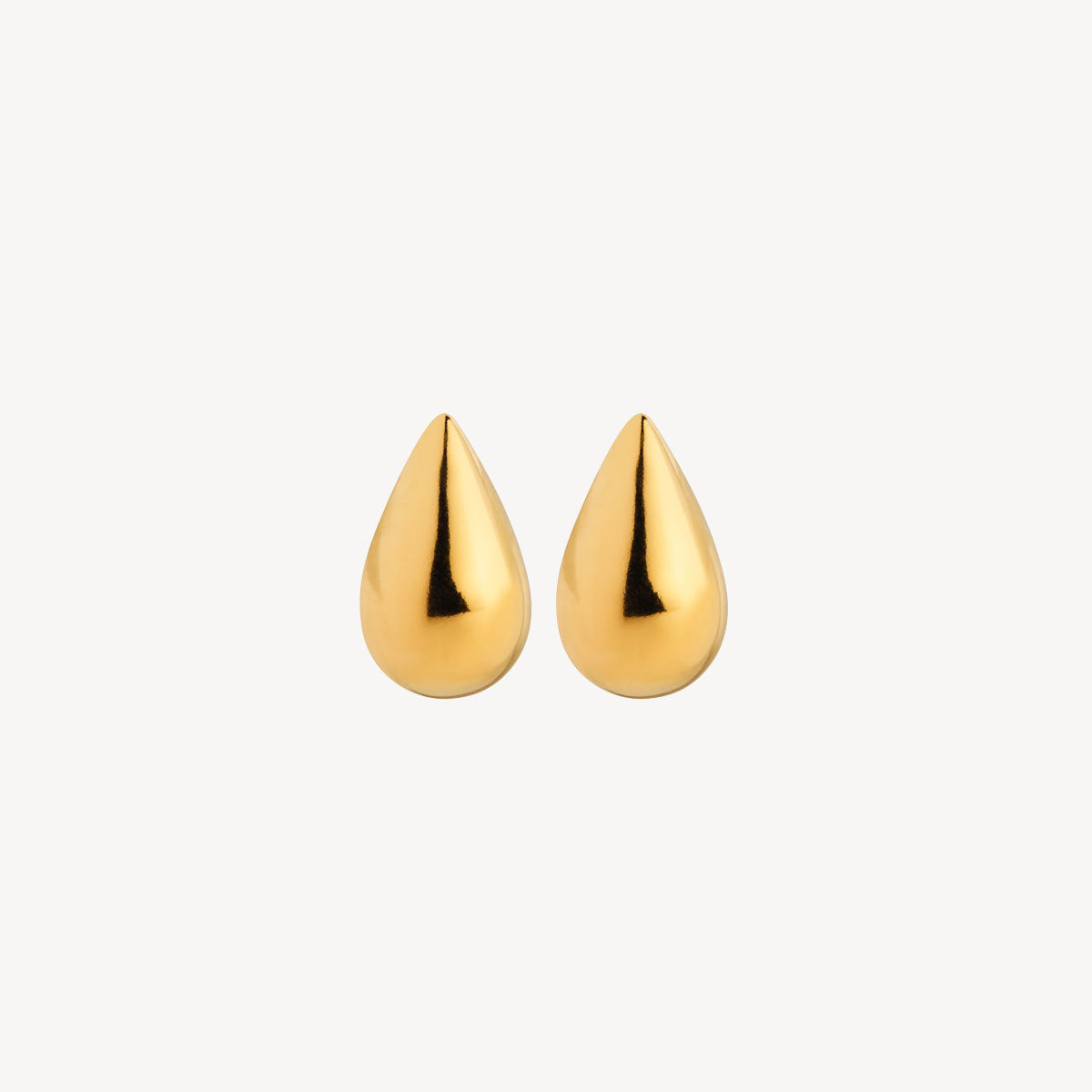Yellow Gold Liora Stud Earring