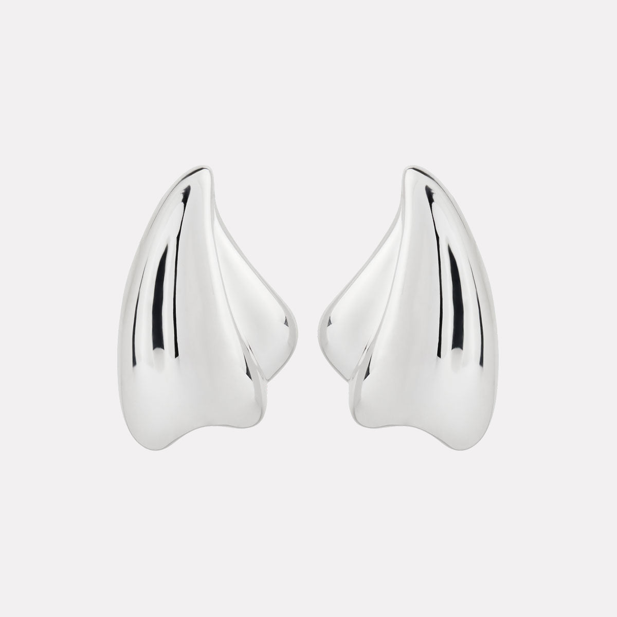Sterling Silver Grace Stud Earring
