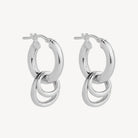Sterling Silver Whisper Hoop Earring