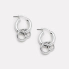 Sterling Silver Whisper Hoop Earring