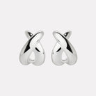 Sterling Silver Oceane Stud Earring