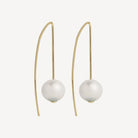 Yellow Gold The Cove Pearl Earring