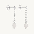 Tidal Whisper Single Pearl Earring