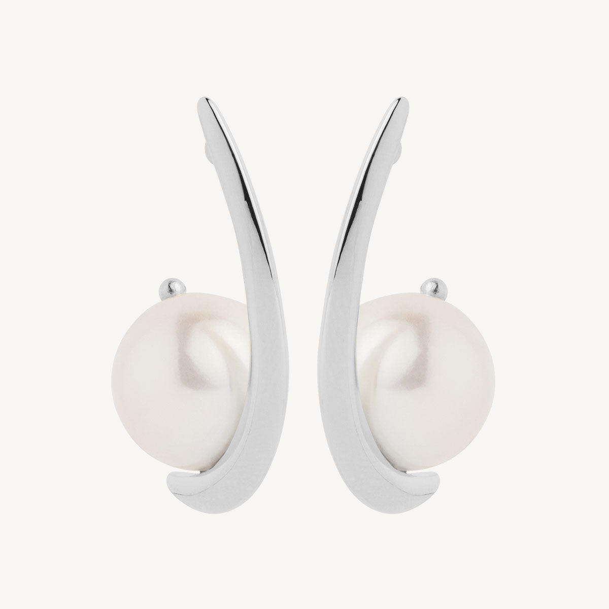 Sterling Silver Mariselle Pearl Earring