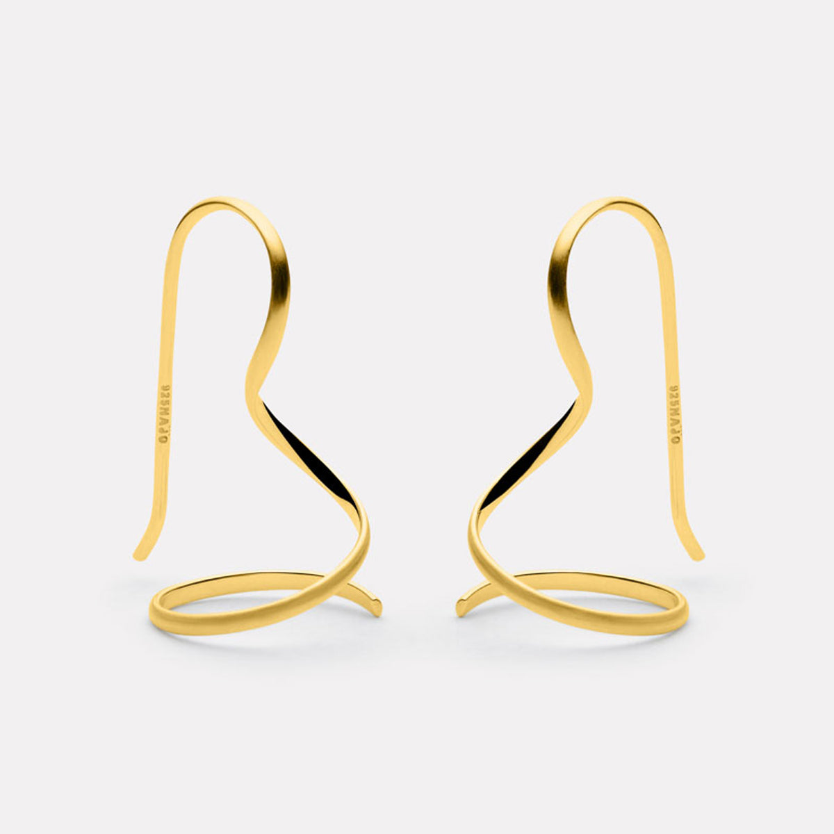 Yellow Gold Endless Earrings