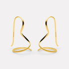 Yellow Gold Endless Earrings