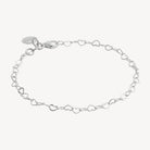 Cara Silver Chain Bracelet