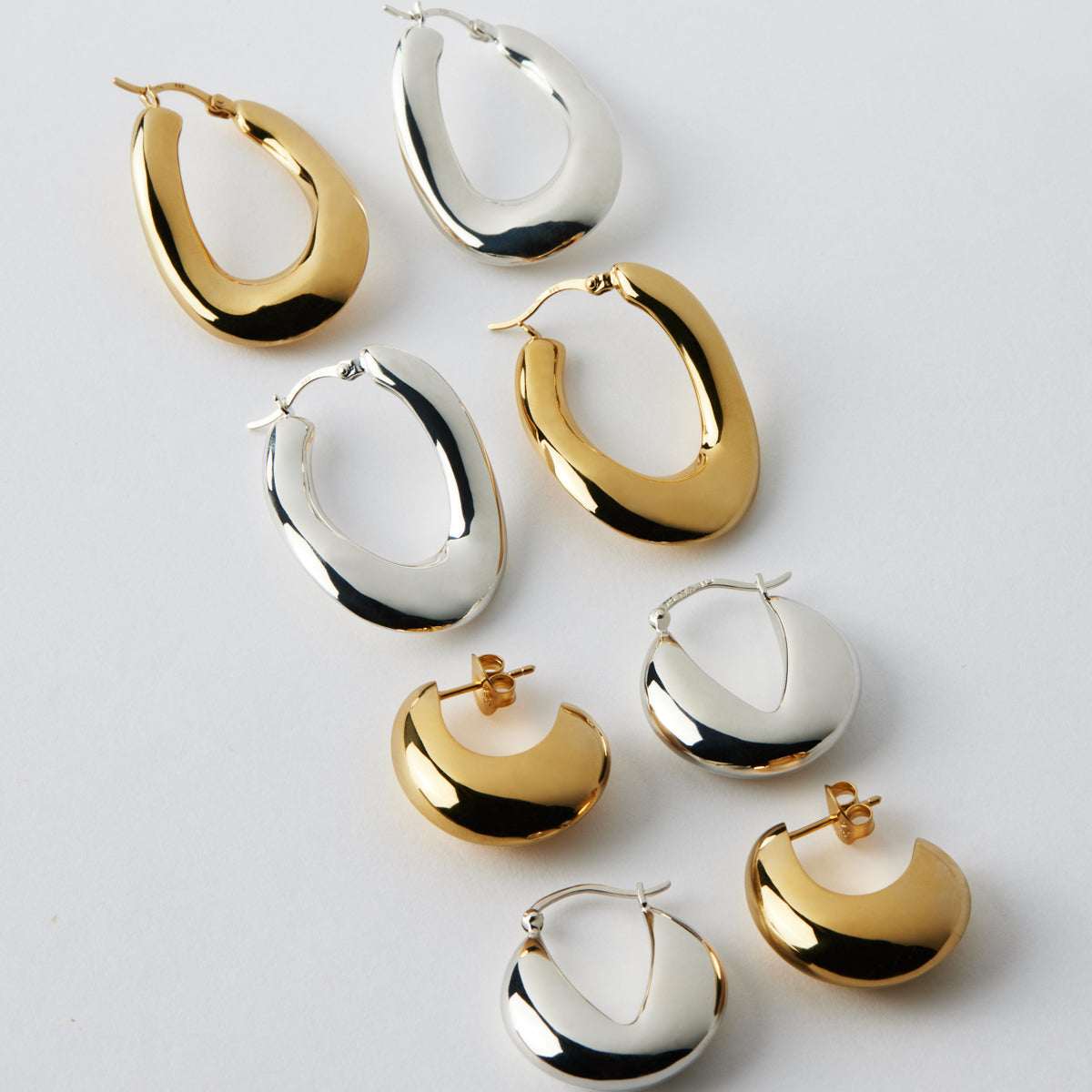 Gravity Hoop Earrings