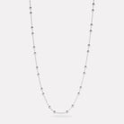Sterling Silver Mattina Necklace (60cm)