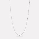 Sterling Silver Birdsong Chain Necklace (45cm + 5cm ext)
