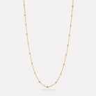 Yellow Gold Birdsong Chain Necklace (45cm + 5cm ext)