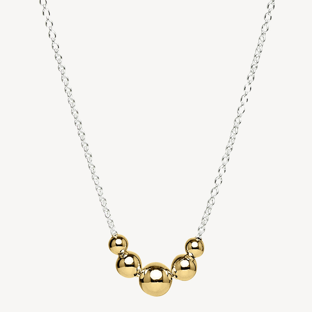 Sil Yell Gold Oliva Necklace