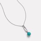 The Enchantress Turquoise Pendant Necklace