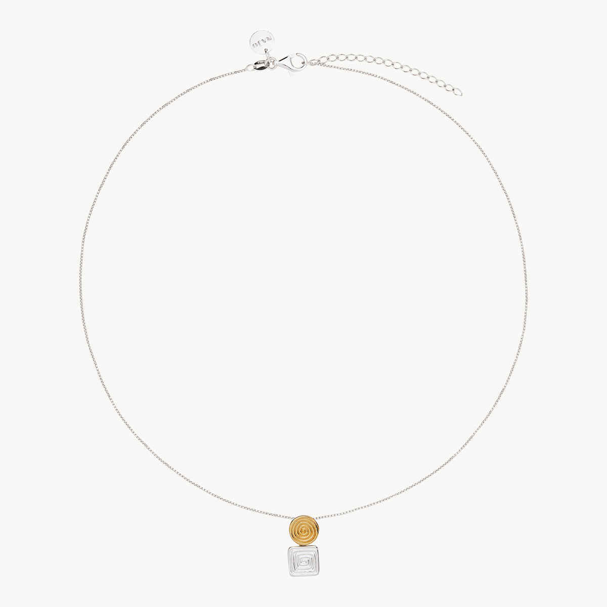 Labyrinthe Two-Tone Pendant