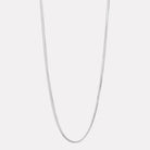 Sterling Silver Mirage Double Chain Necklace