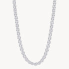 Sterling Silver Bisous Chain Necklace