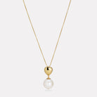 Yellow Gold Islander Pearl Necklace