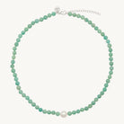 Sunset Amazonite & Pearl Necklace