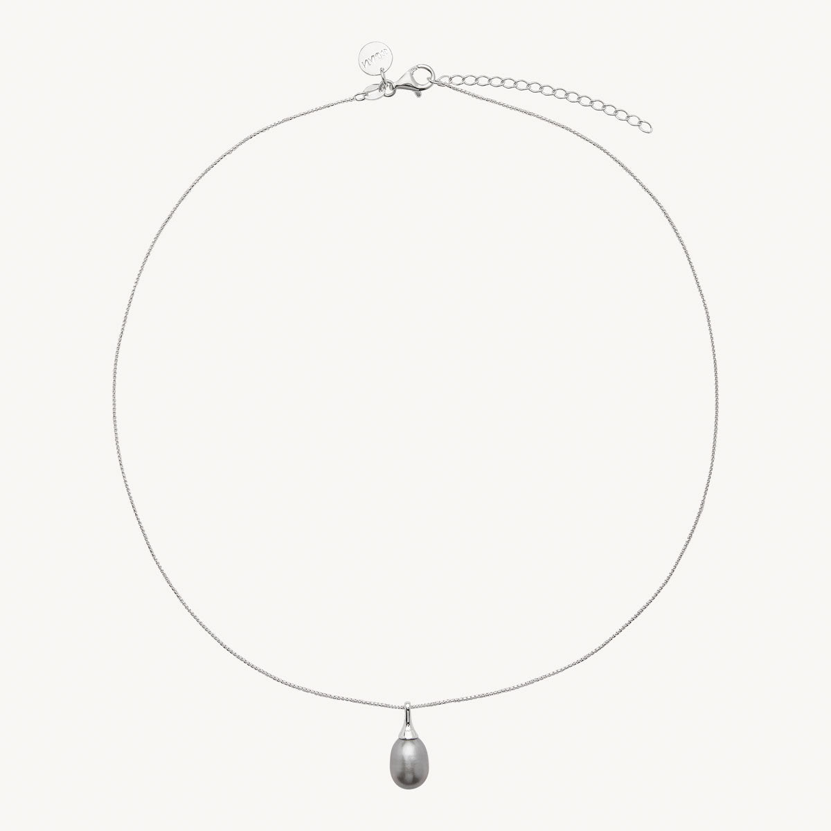 Isla Grey Pearl Necklace