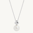 Sterling Silver Mirage Pearl Necklace
